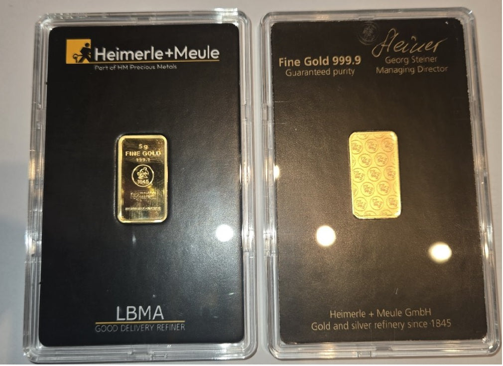 5g Gold zlata palica 999,9 - SEPA